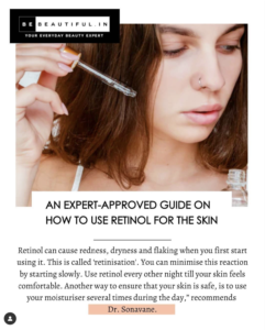 BeBeautiful interviews Ambrosia Aesthetics Dermatologist Dr Niketa Sonavane
