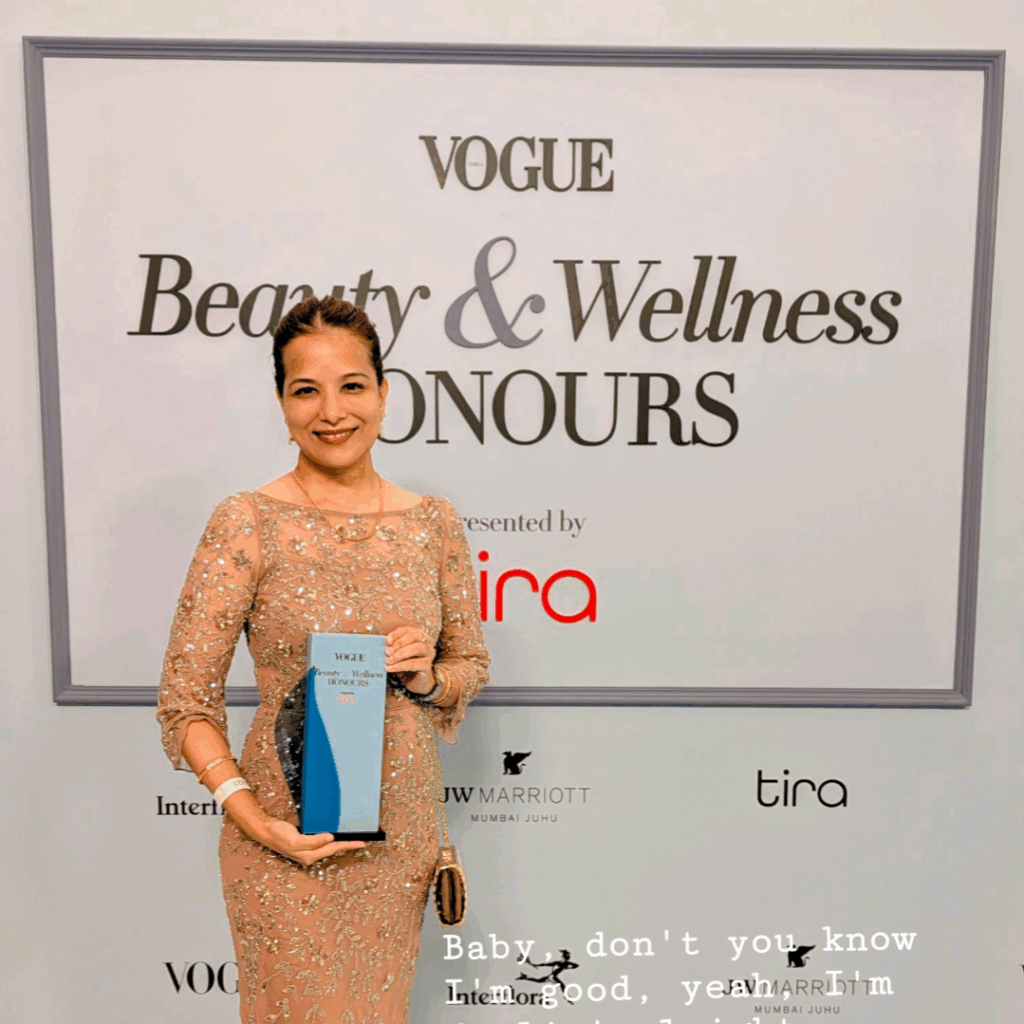 Dr. Niketa Sonavane, Vogue Celebrity Awards 2025, Best Dermatologist in India, Mumbai, Ambrosia Aesthetics Andheri West